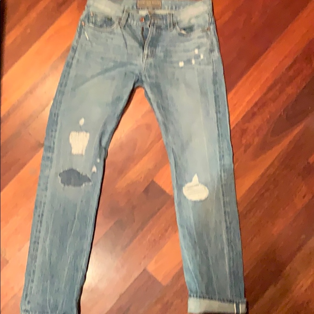 J. Crew Point Sur  Boyfriend Distressed 27 jcrew